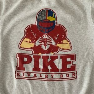 Ohio State grey PIKE football sweatshirt, size medium
